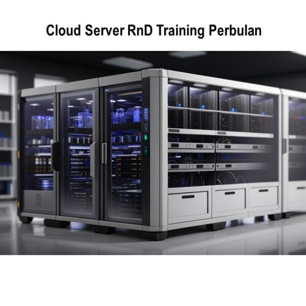 Cloud Server RnD Training vCPU 32 Core RAM 32 GB Storage 600 GB NVME Per Bulan